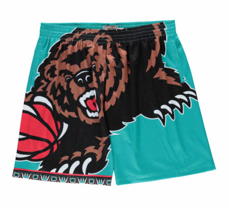 Memphis Grizzlies Big & Tall Hardwood Classics Big Face Shorts