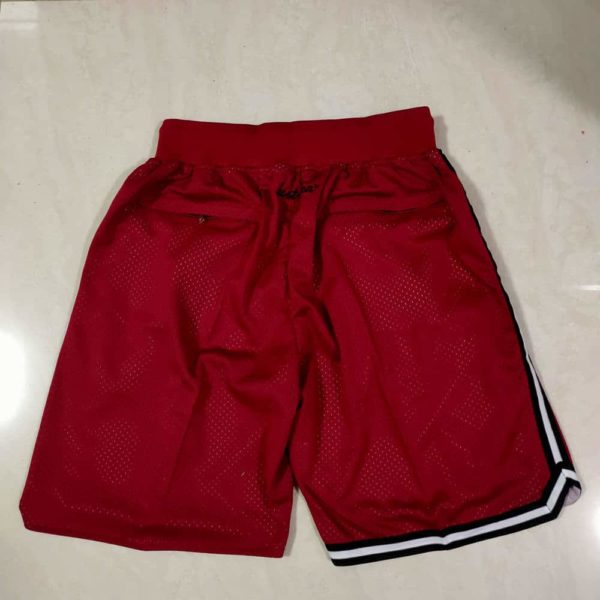 Miami Heat Retro Just Don Style Shorts back