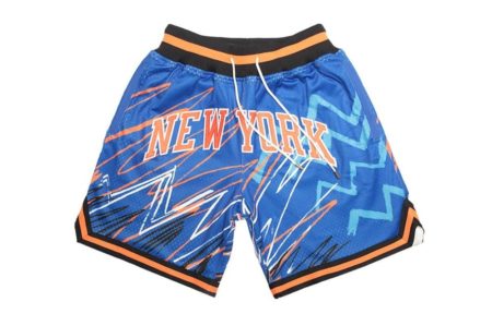 New York Knicks Sublimated Shorts (Royal)