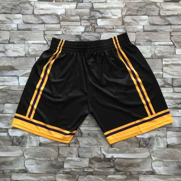 Los Angeles Lakers Big Face Shorts black 1