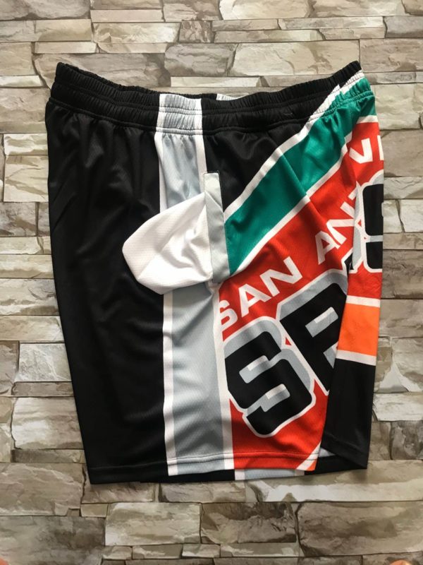 San Antonio Spurs Big Face Shorts 2