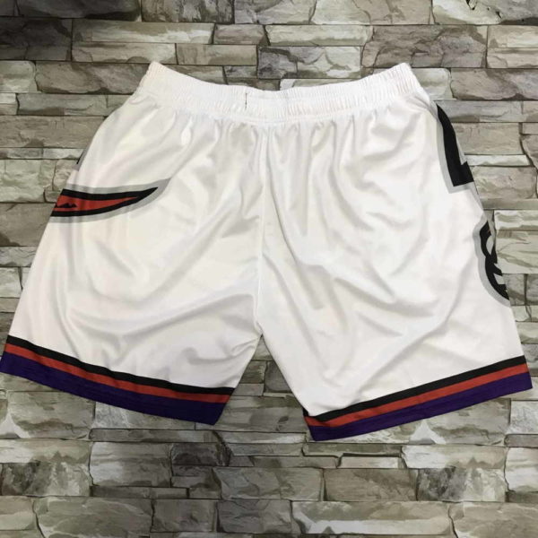 Toronto Raptors Big Face Shorts White 4