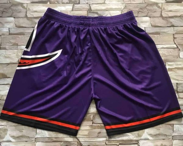 Toronto Raptors Big Face Shorts purple 1