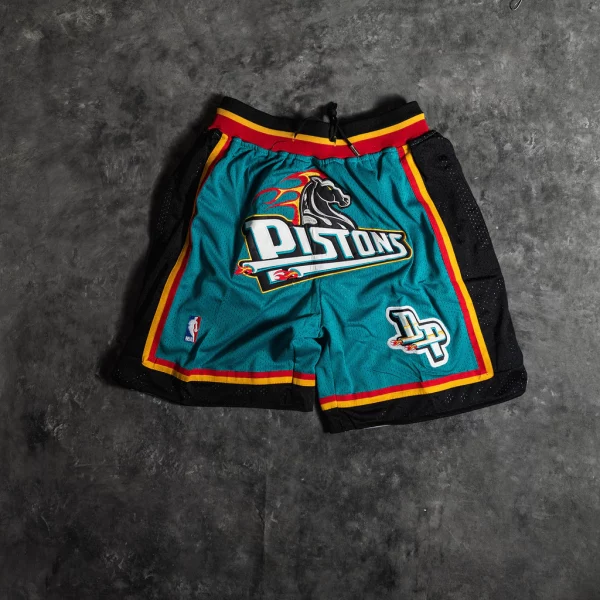 Detroit Pistons Shorts Teal