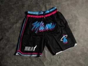 Miami Heat Black Vice City Shorts