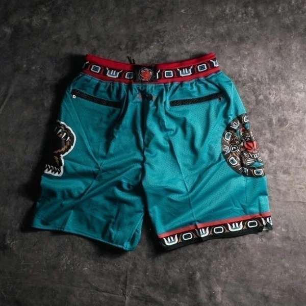 Vancouver Grizzles Shorts Teal back