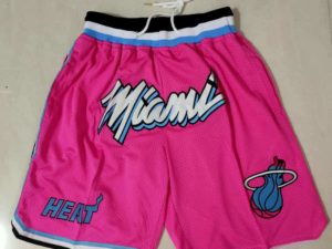 Miami Heat Shorts Pink Shorts