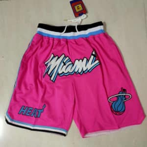 Miami Heat Shorts Pink Shorts