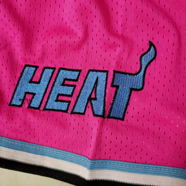 Miami Heat Shorts Pink Shorts name