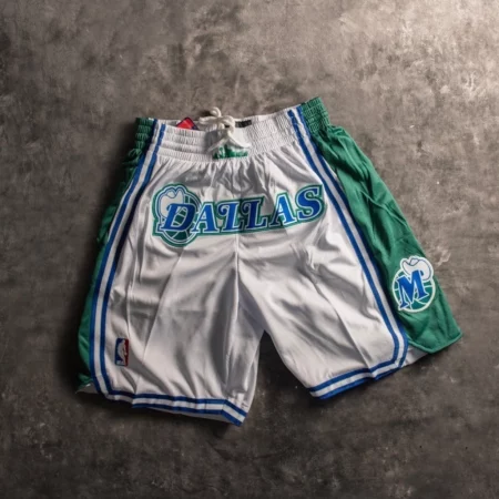 Dallas Mavericks 2022 White City Edition Shorts