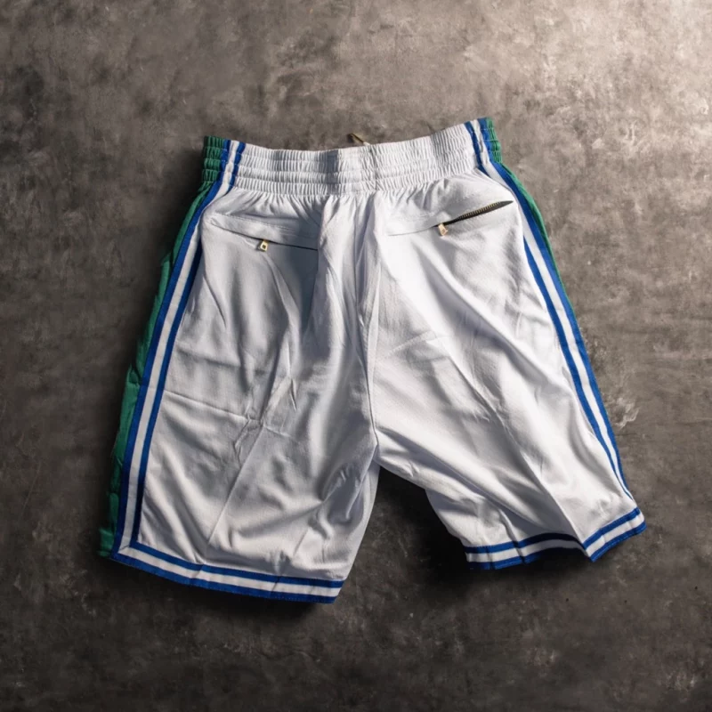 Dallas Mavericks 2022 White City Edition Shorts back