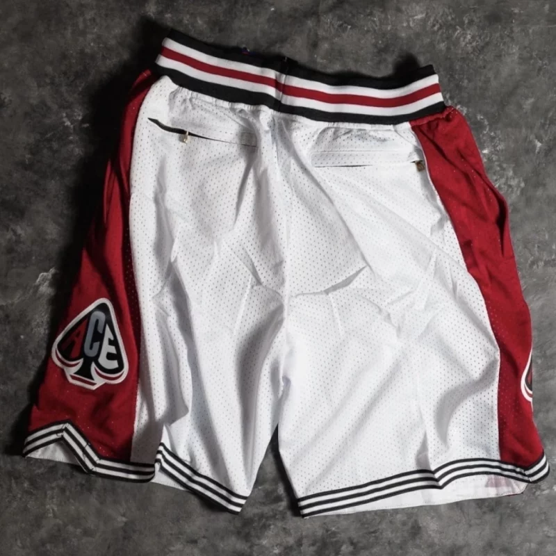 Kobe Bryant 33 Lower Merion White Basketball Shorts back