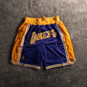 Los Angeles Lakers Shorts Purple