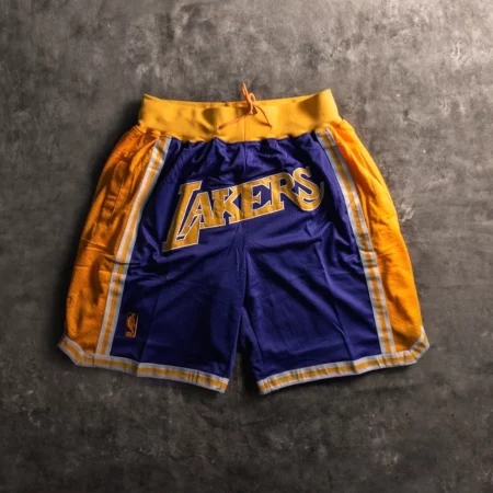 Los Angeles Lakers Shorts Purple