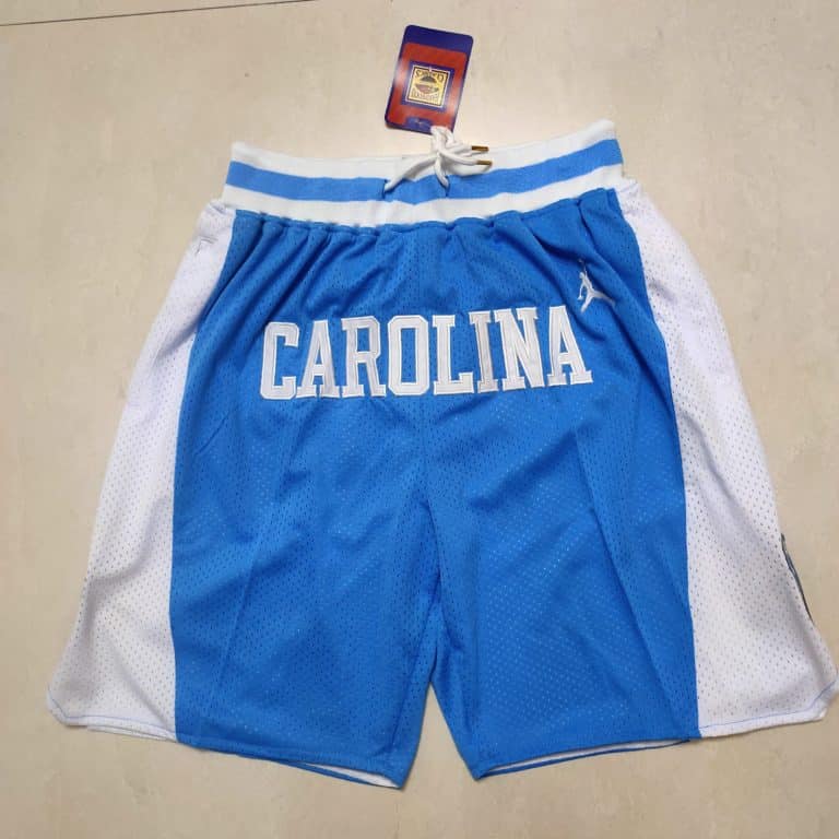 unc basketball shorts authentic