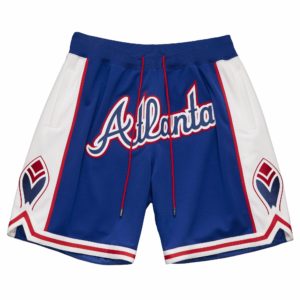Men's Atlanta Braves Home Run Derby Shorts Blue