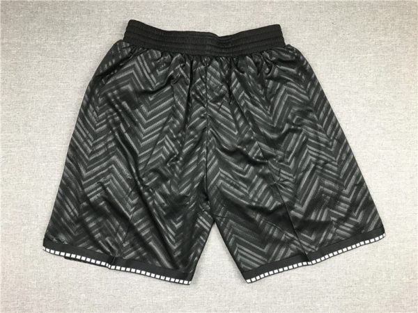 Brooklyn Nets 2021 Earned Edition Shorts Black - Image 2