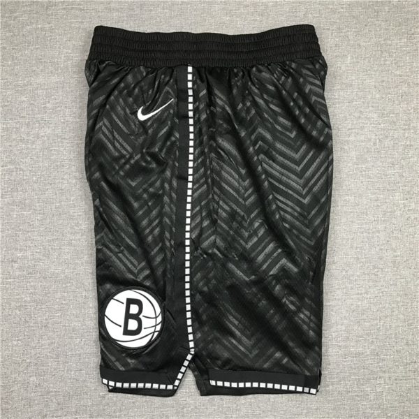 Brooklyn Nets 2021 Earned Edition Shorts Black - Image 3