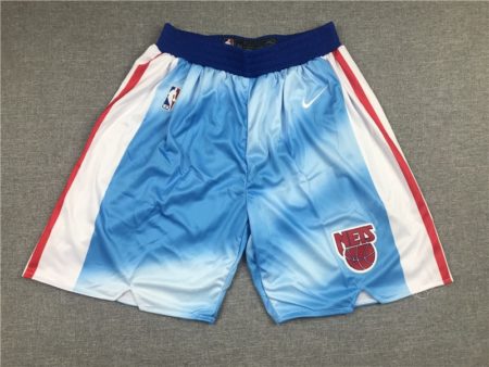 Brooklyn Nets Hardwood Classics Swingman Performance Blue Shorts