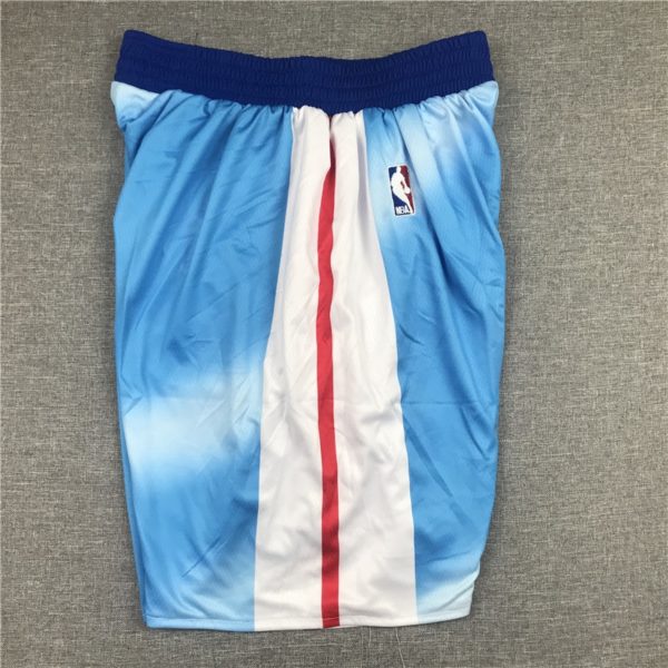 Brooklyn Nets Hardwood Classics Swingman Performance Blue Shorts