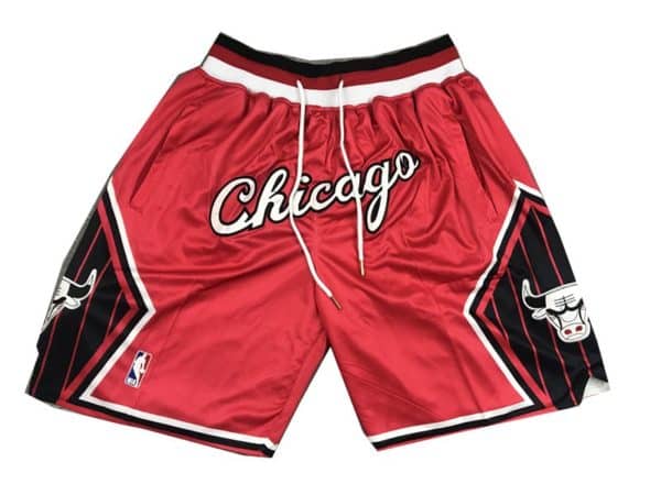 Chicago Bulls Red Basketball Edition Shorts CHICAGO