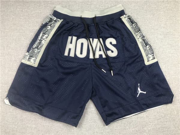 Georgetown-University-x-Jordan-Navy-Shorts