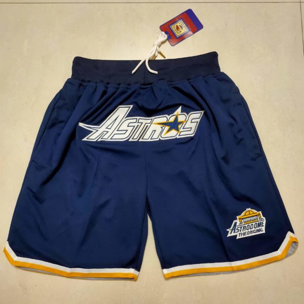 Houston Astros Home Run Derby Navy Shorts