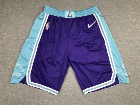 Los-Angeles-Lakers-City-Edition-Purple-shorts