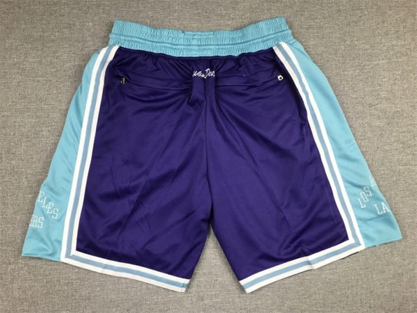 Los Angeles Lakers City Edition Purple shorts