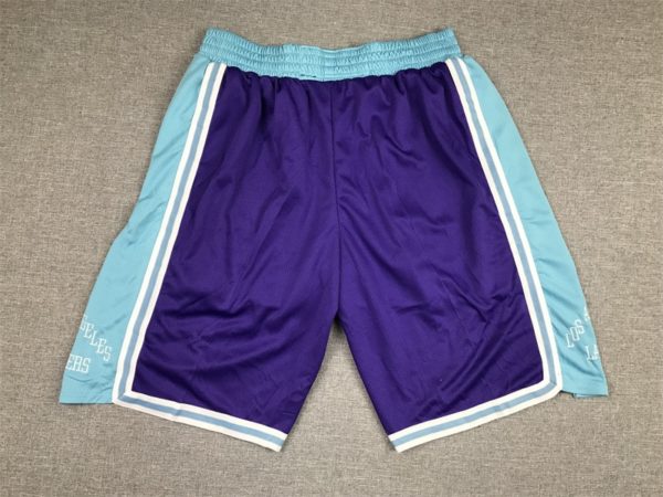 Los Angeles Lakers 2021-22 City Edition Purple shorts