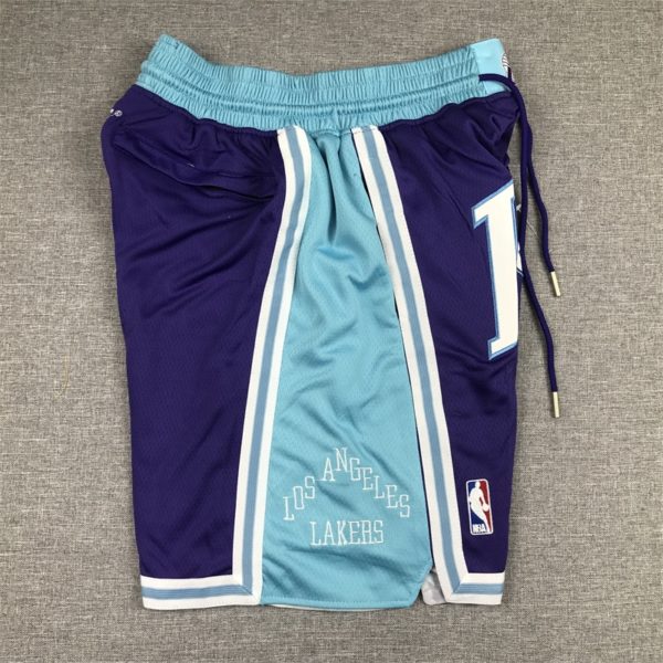 Los Angeles Lakers City Edition Purple shorts