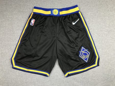 Golden State Warriors 2021-22 Black City Edition Swingman Shorts