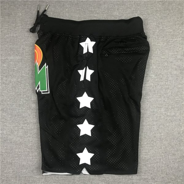 Men's Space Jam Black Basketball Shorts