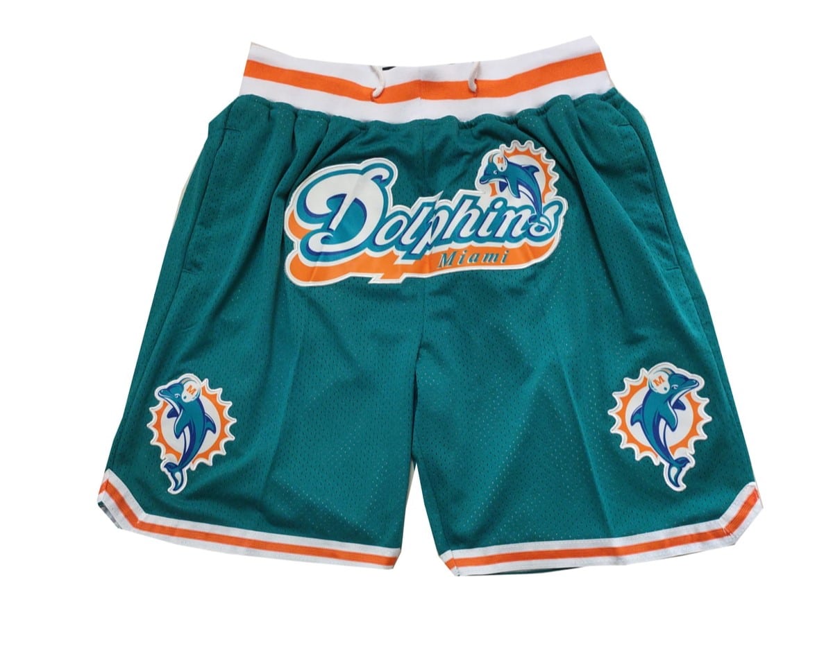 Miami Dolphins Green Shorts - Justdonshorts