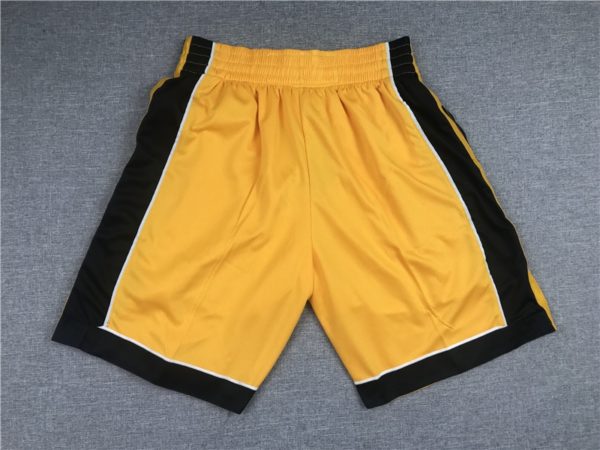 Miami Heat 2021 Yellow Earned Edition Shorts