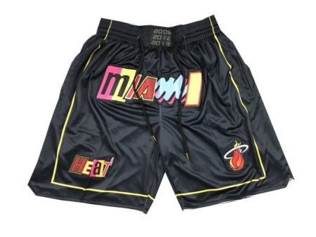 Miami-Heat-2022-Black-City-Edition-Shorts