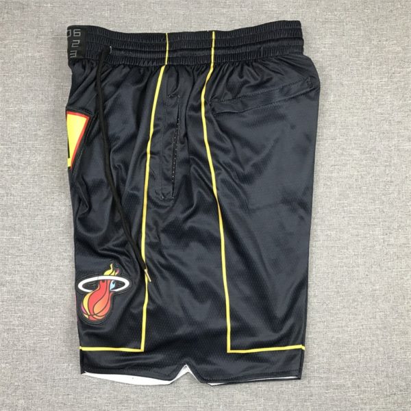 Miami Heat 2022 Black City Edition Shorts