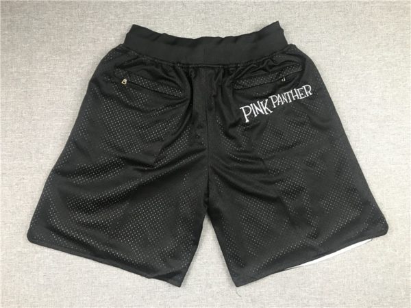 Miami Heat Pink Panther Vice Black Basketball Shorts