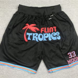 Movie-Flint-Tropics-Jackie-Moon-33-Basketball-Black-Shorts