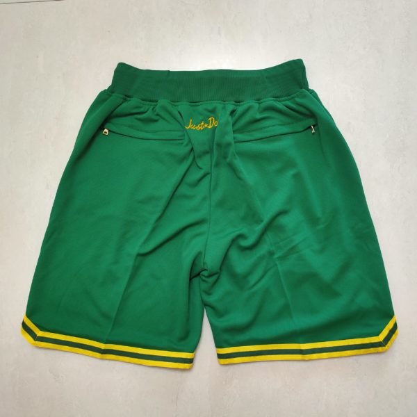 Oakland Athletics MLB Home Run Derby Green Shorts