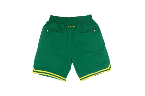 Oakland Athletics MLB Home Run Derby Green Shorts - Image 2