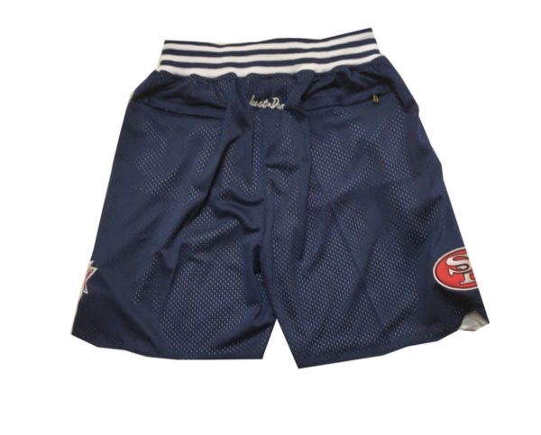 San Francisco 49ers Navy Shorts