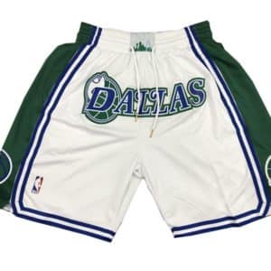 Dallas Mavericks 2022 White City Edition Shorts