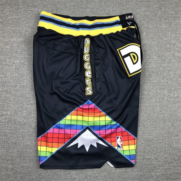 Denver Nuggets 2022 Navy City Edition Shorts - Image 3