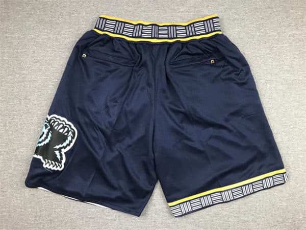 Men’s Memphis Grizzlies 2021/22 City Edition Navy Shorts
