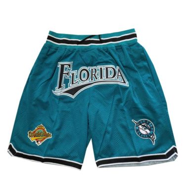 Miami Florida Marlins Teal Shorts