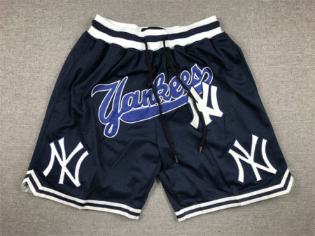 New York Yankees Vintage Navy Shorts