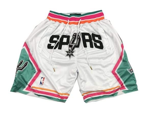 San Antonio Spurs 2021 White City Edition Swingman Shorts