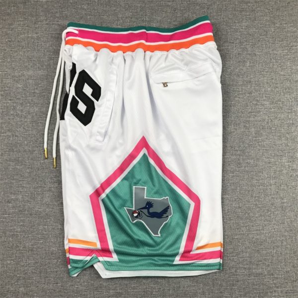 San Antonio Spurs 2021 White City Edition Shorts - Image 4