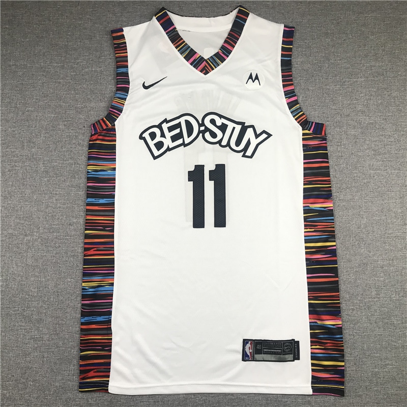 Classic Kyrie Irving #11 Brooklyn Nets Basketball jersey Stitched White 
